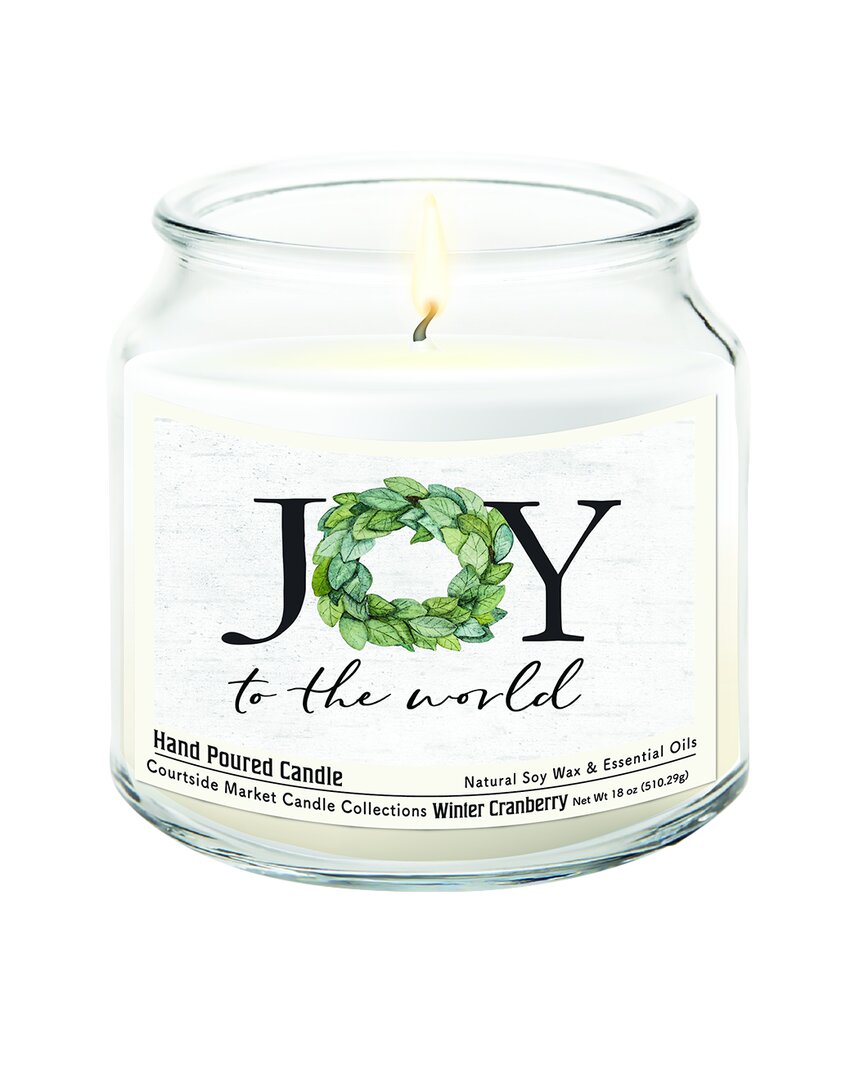 Joy To The World Candle