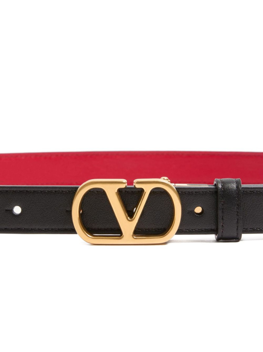 Vlogo Signature Leather Belt