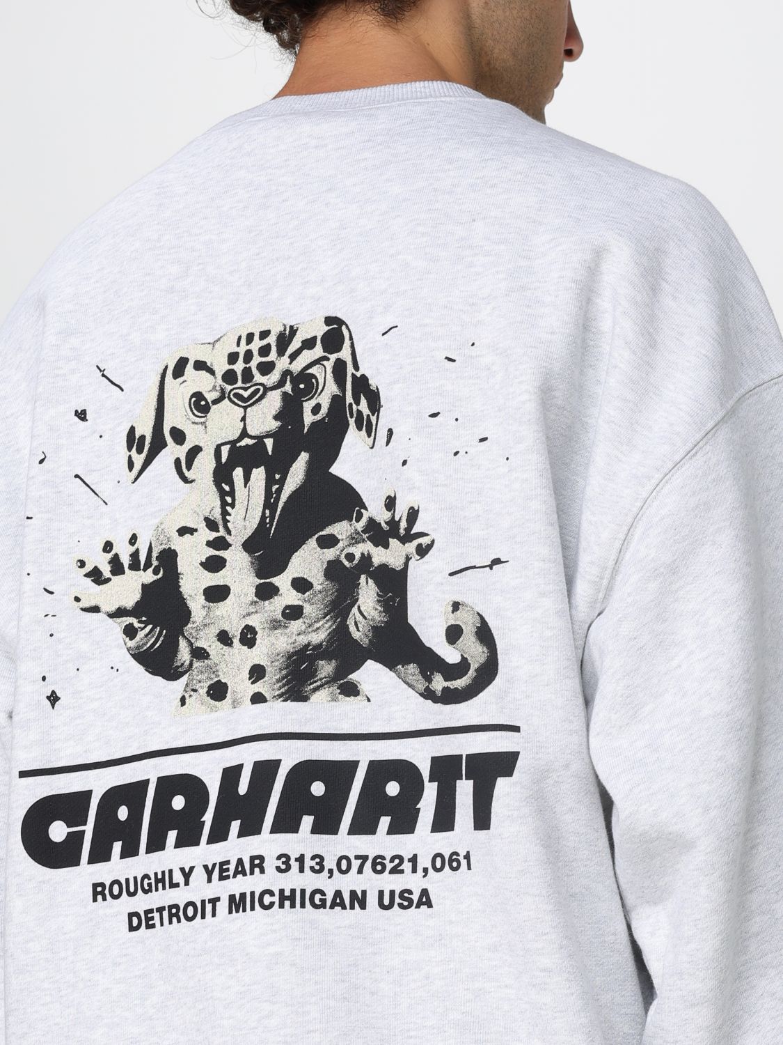 Sweatshirt Men color Grey