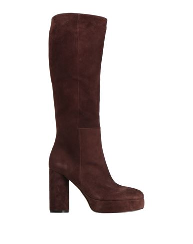 Vic Matiē Woman Boot Dark brown Size 8 Leather