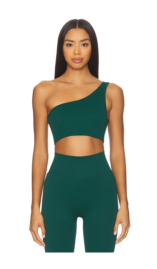 WellBeing + BeingWell StretchWell Jade Sports Bra in Blue. - XXS/XS also in L/XL