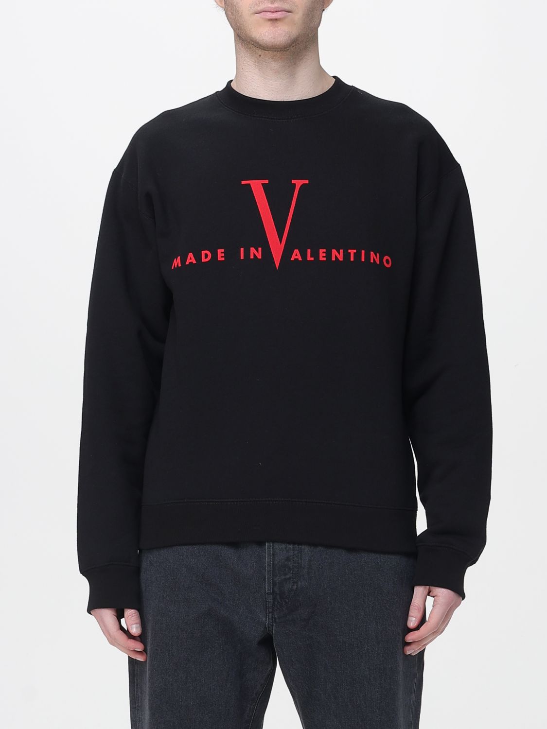 Sweatshirt Men color Black