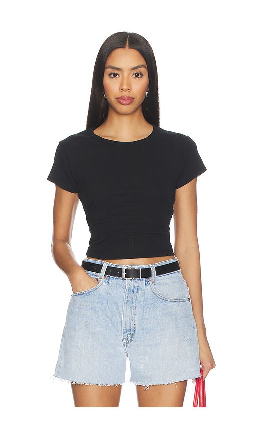 RAT BOI Perfect Tee in Black. - L also in