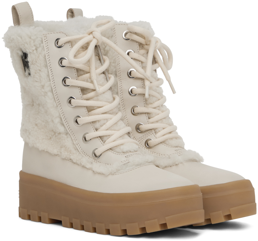 White hero boots