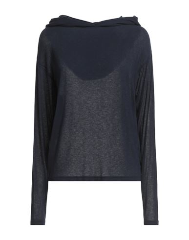 Caractère Woman Sweater Midnight blue Size M Viscose, Polyamide, Cashmere, Elastane