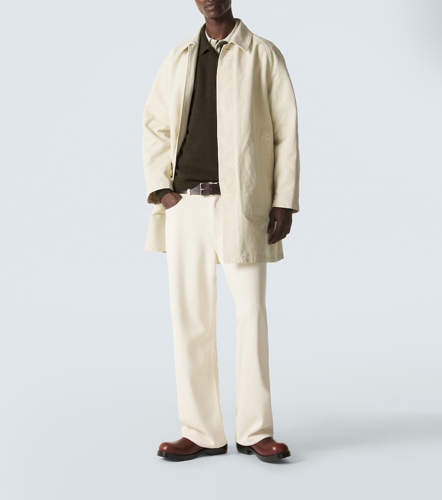 Cotton twill coat