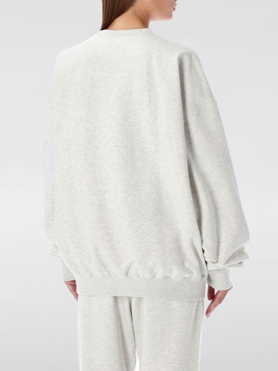 Mélange-effect sweatshirt - Grey