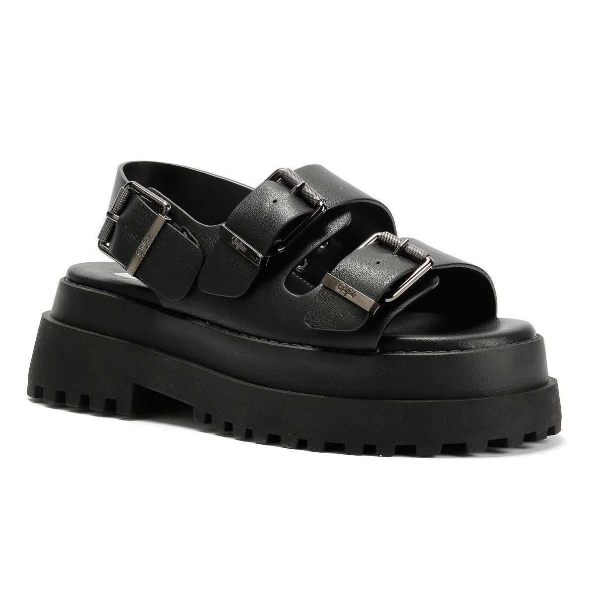 Buffalo Pluto Ari Women's Black Sanda