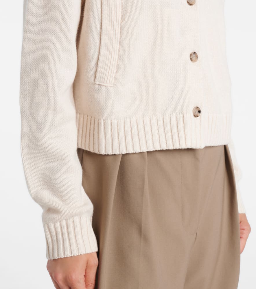 Wool and cashmere cardigan