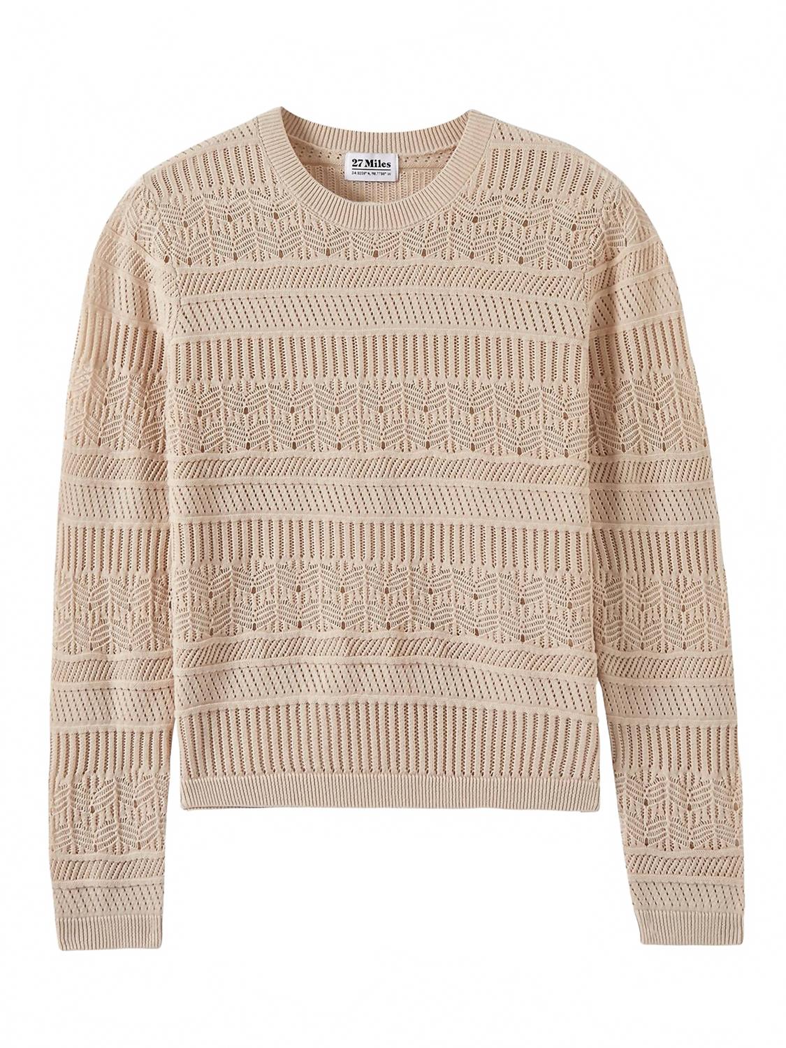 Women's Solis Knit Sweater In Sand