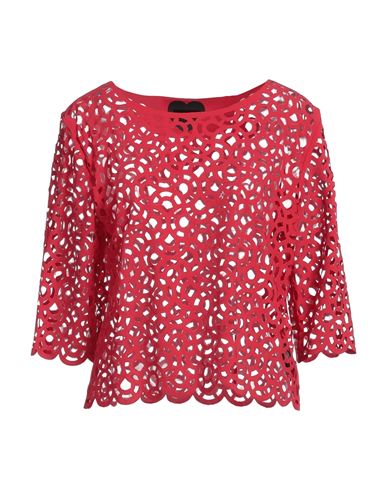 Woman Top Red