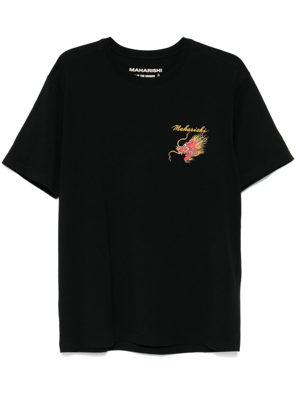 Dragon Map T-Shirt - Black