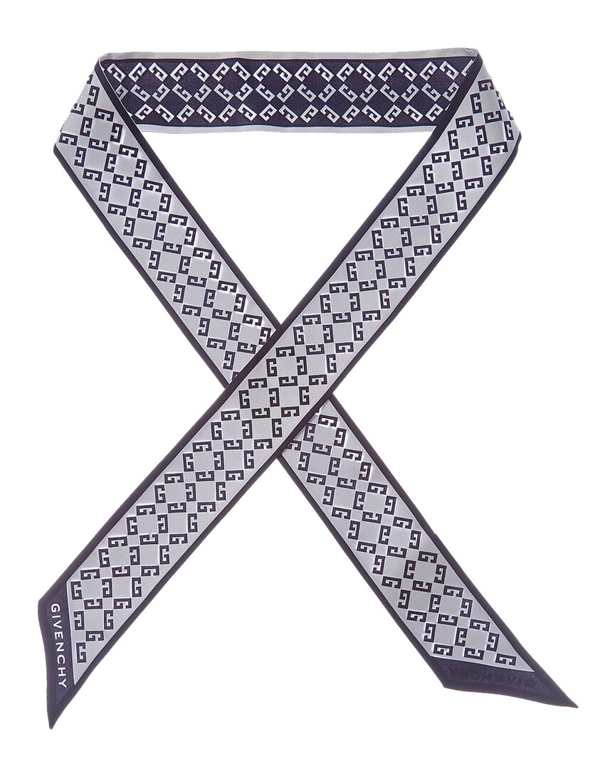 Logo Silk Scarf