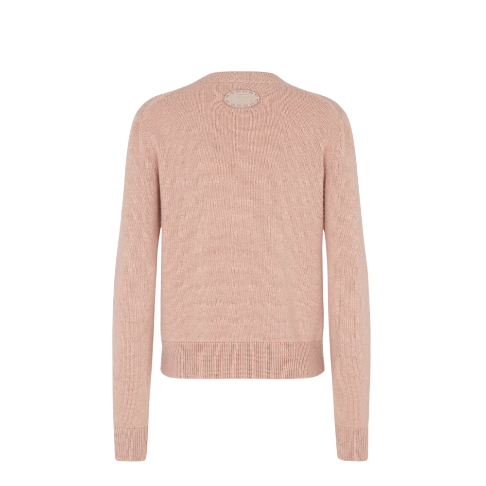 Pink Logo Crew Neck Sweatshirt
