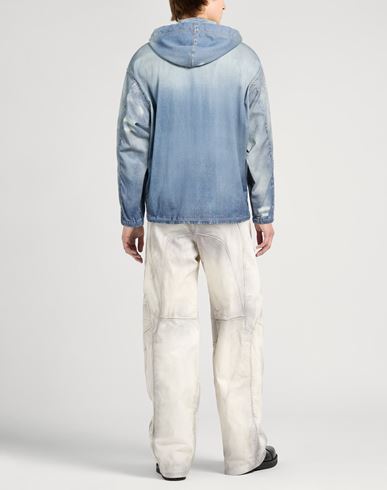 Man Jacket Blue Size S Cotton, Polyester, Elastane