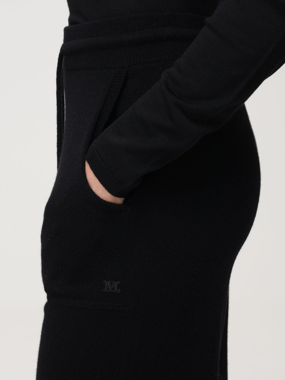 Wool and cashmere pants
