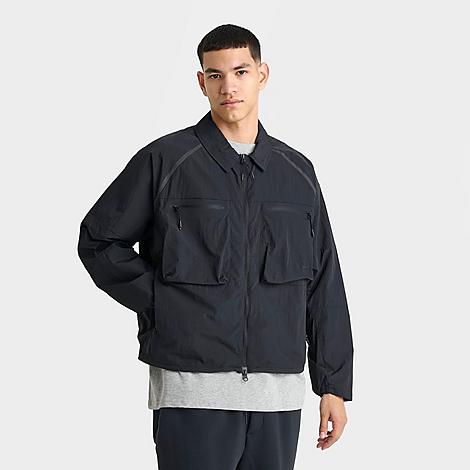 Men's Tech Ergo Long-Sleeve Utility Shirt in Black