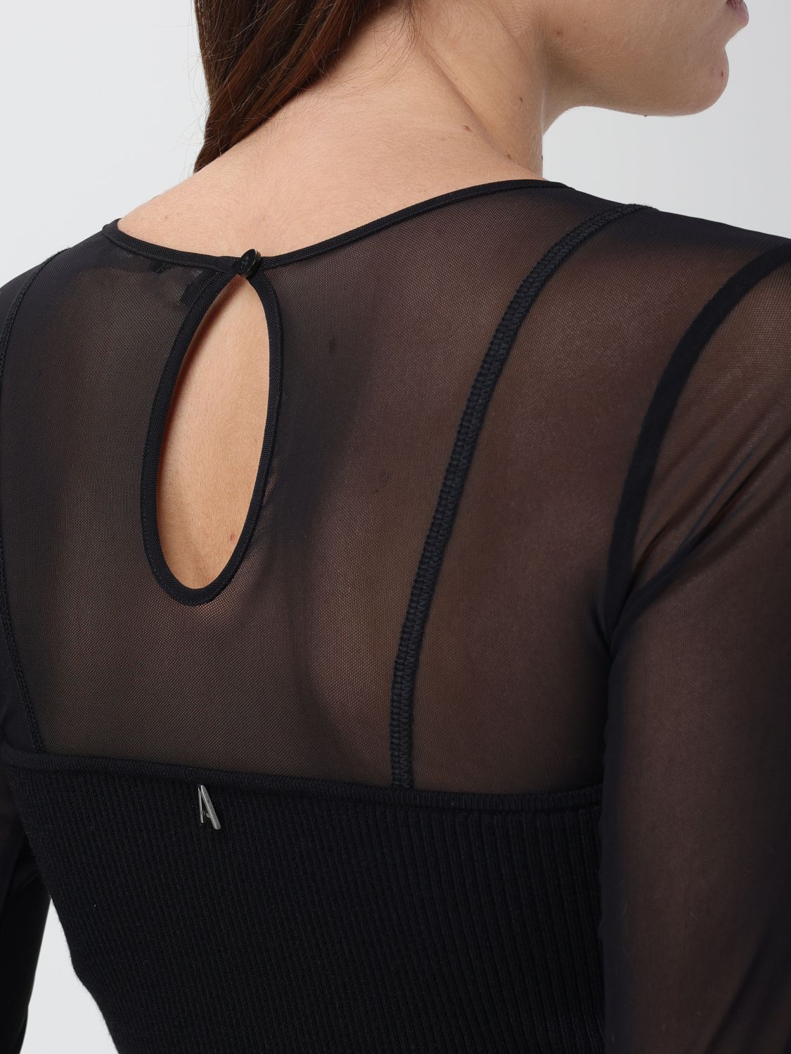 Top Woman color Black
