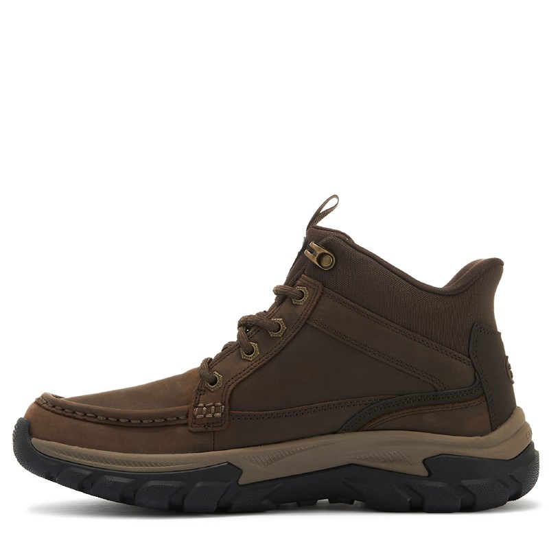 Men's Slip-Ins Hagler Goodyear Moc Toe Boots (Cocoa Dark Brown)