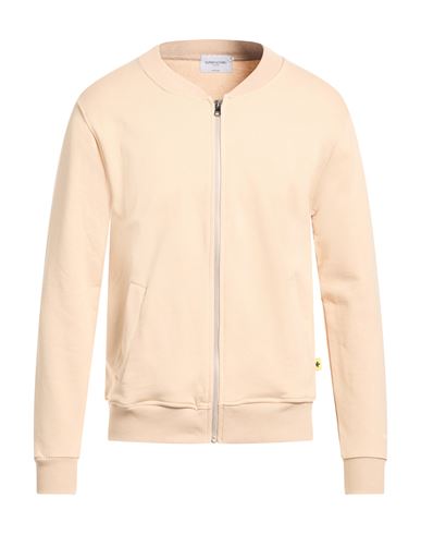 Man Sweatshirt Beige Size M Cotton