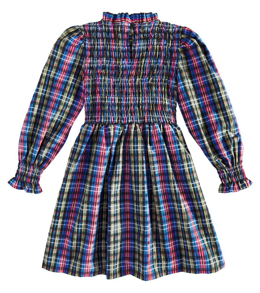 The New Society Mars plaid gathered dress