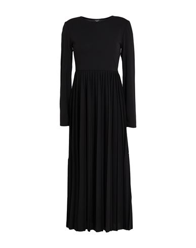 Woman Midi dress Black Size XS Polyester