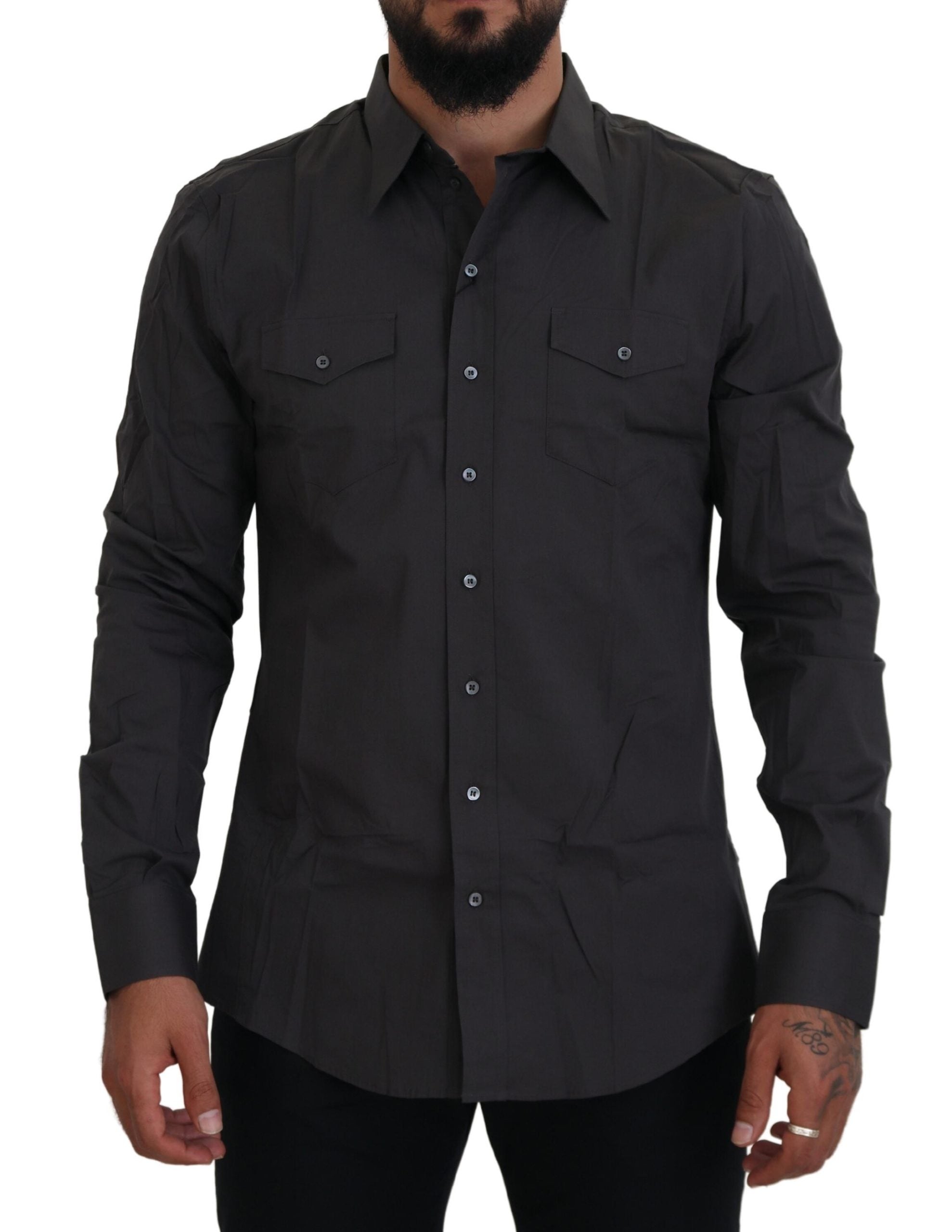 Sicilia Dress Shirt — Gray