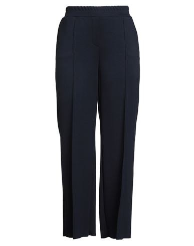 Woman Pants Midnight blue Size 16 Viscose, Polyester, Elastane