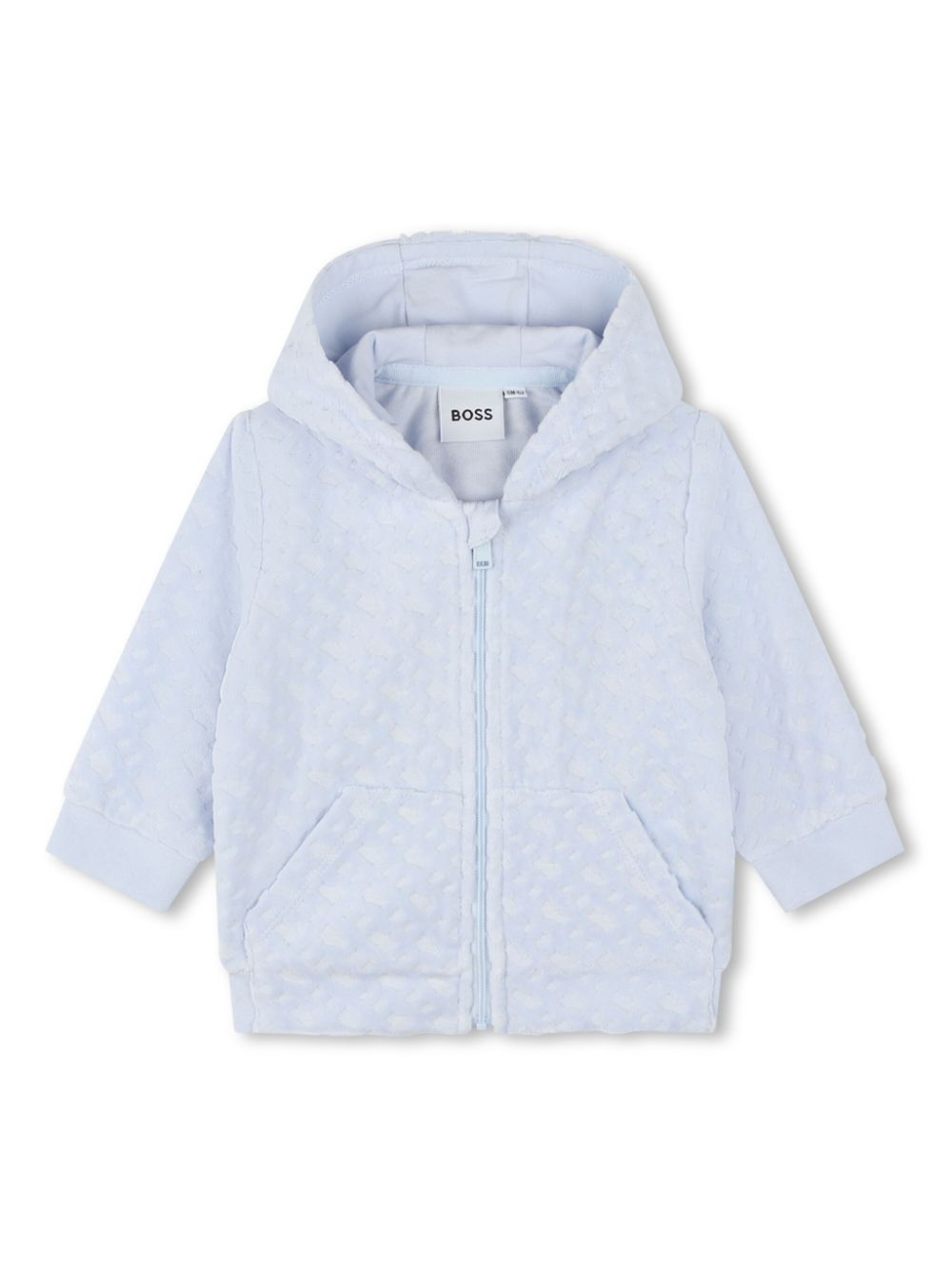 Monogram-jacquard tracksuit - Blue