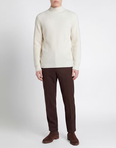 Man Turtleneck Off white Size XL Wool