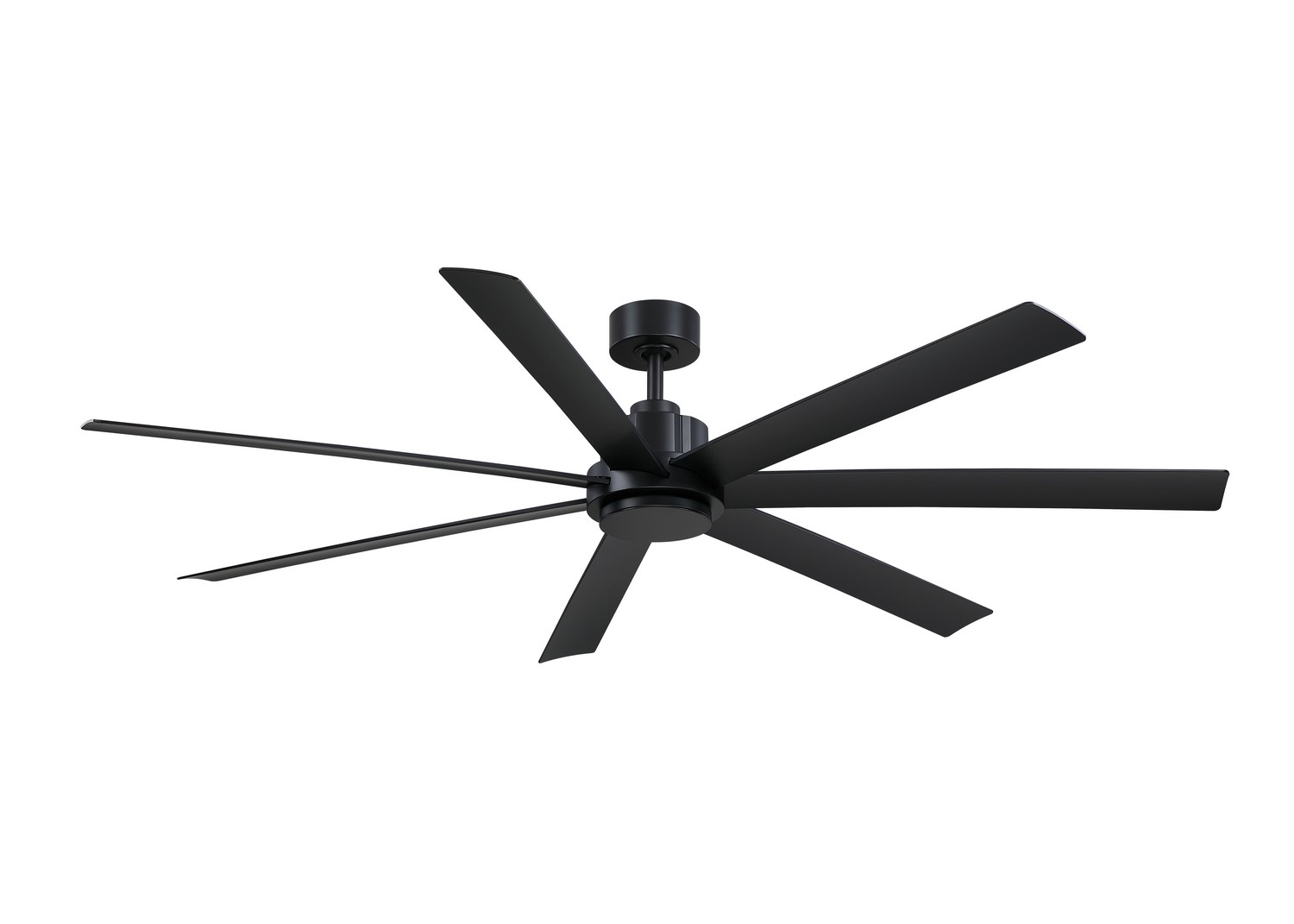 Black 72"Ceiling Fan from the Pendry 72 Collection