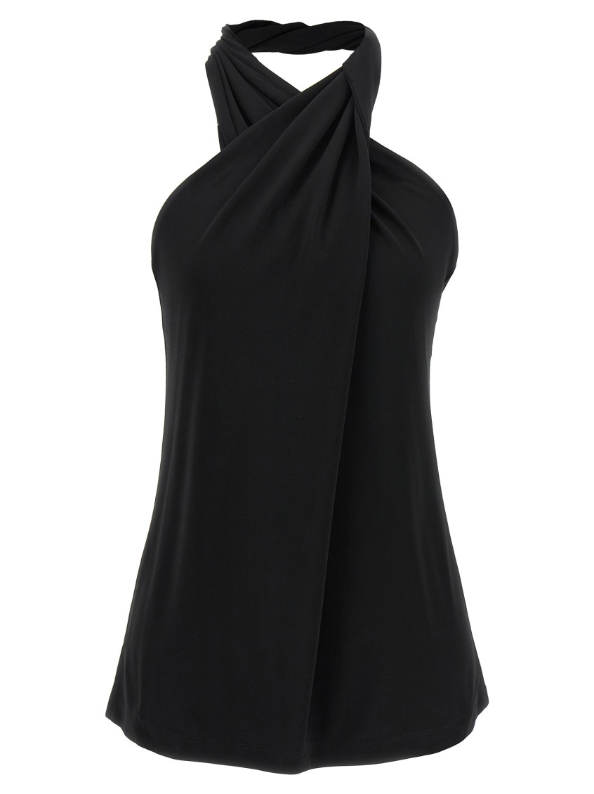 Sleeveless Halterneck Top