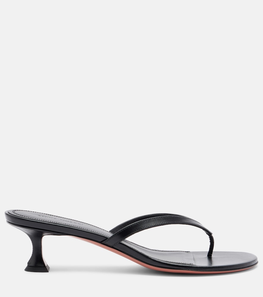 Juliette leather thong sandals