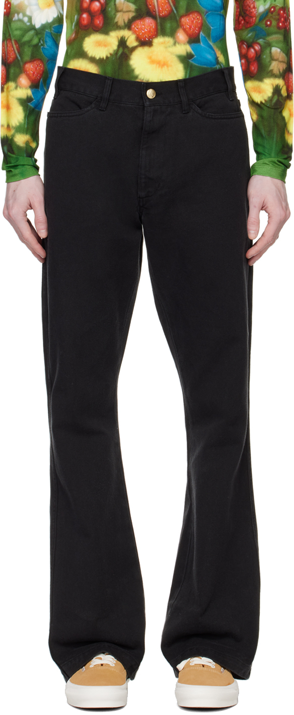 Black Flared Jeans