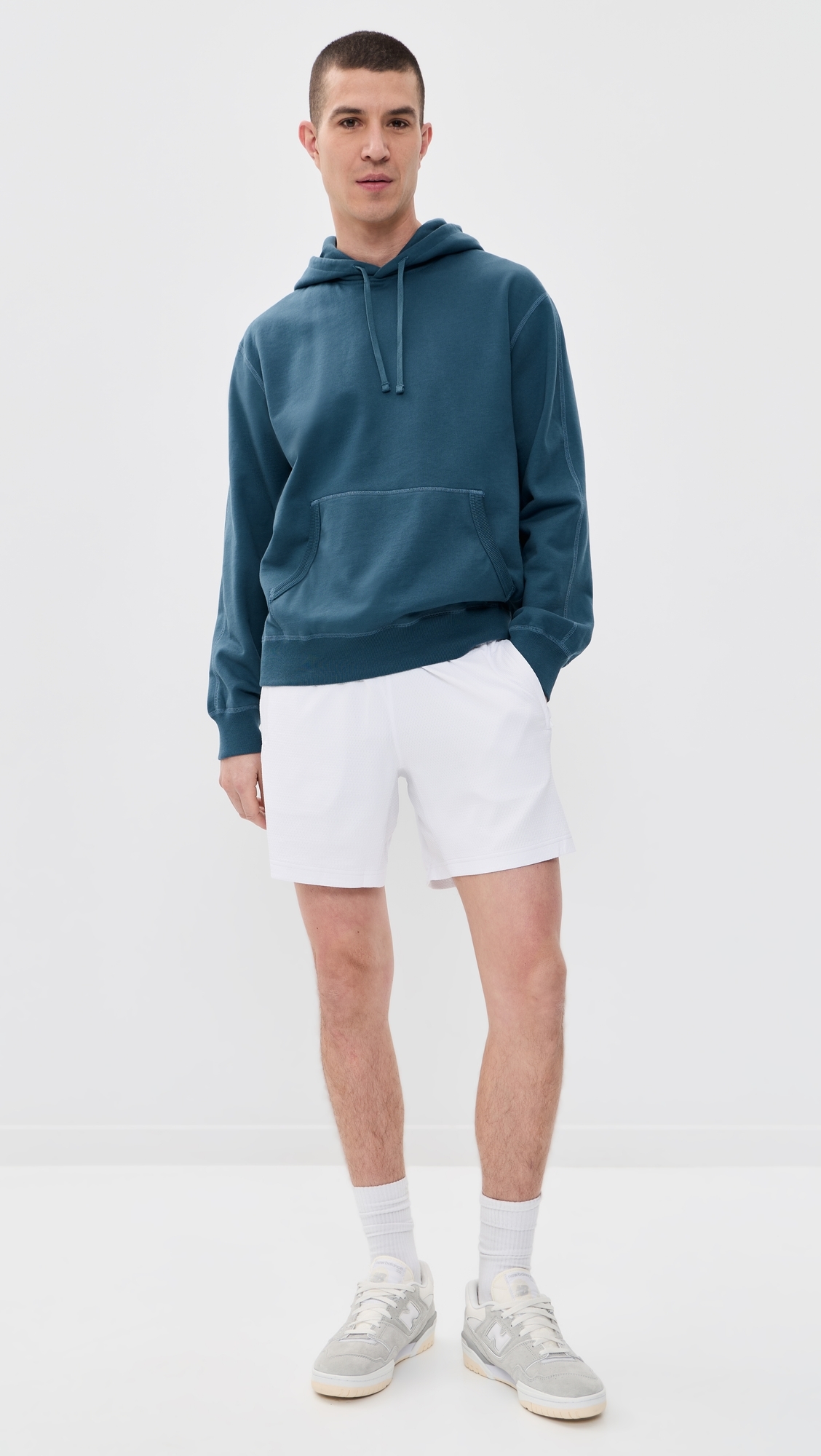 Midweight Terry Standard Hoodie Bermuda