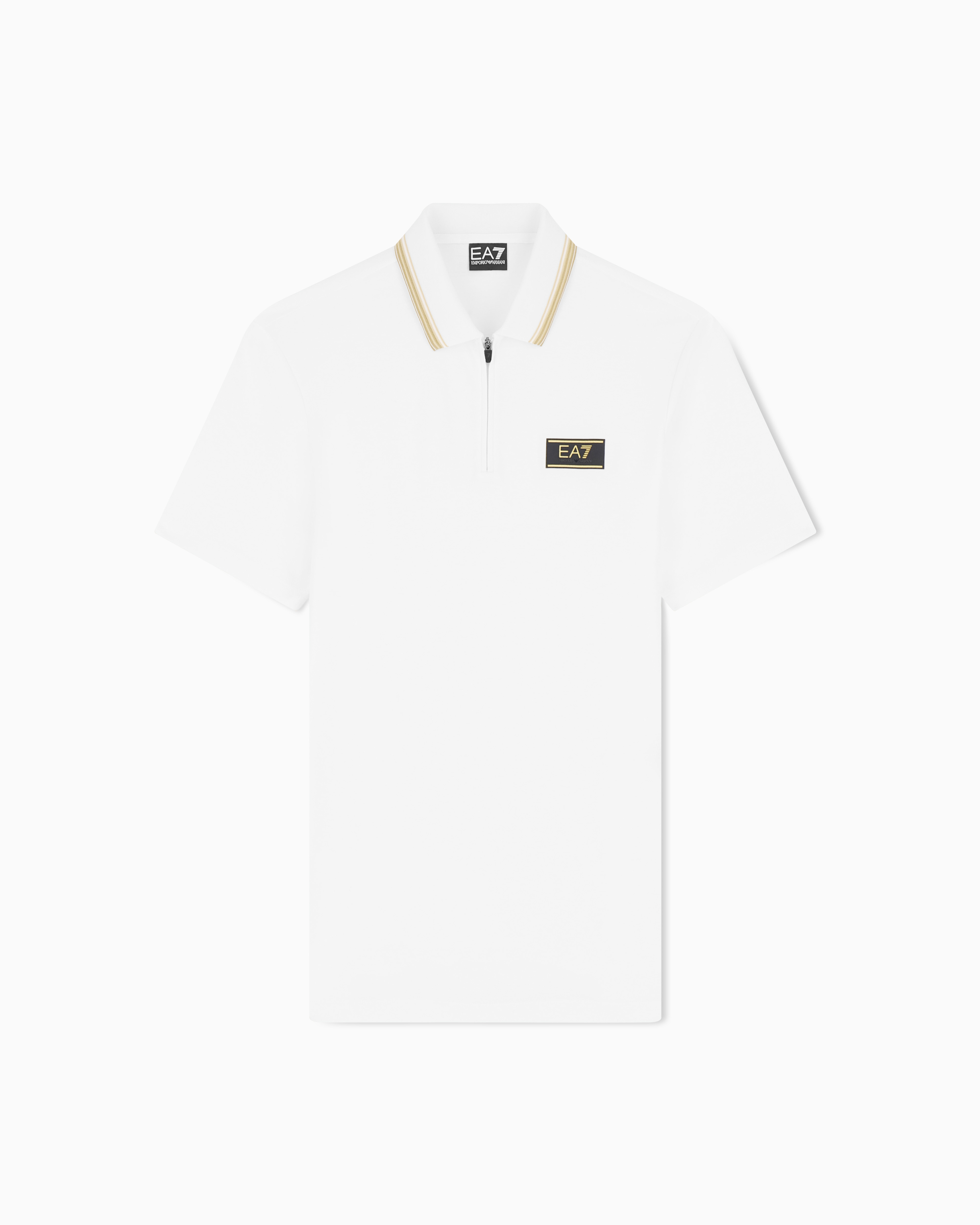 Premium Label jersey polo shirt