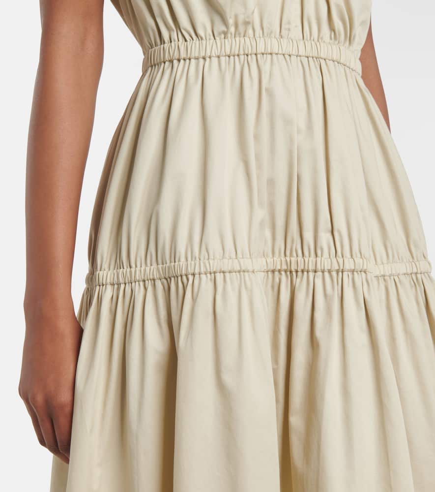 Cotton midi dress