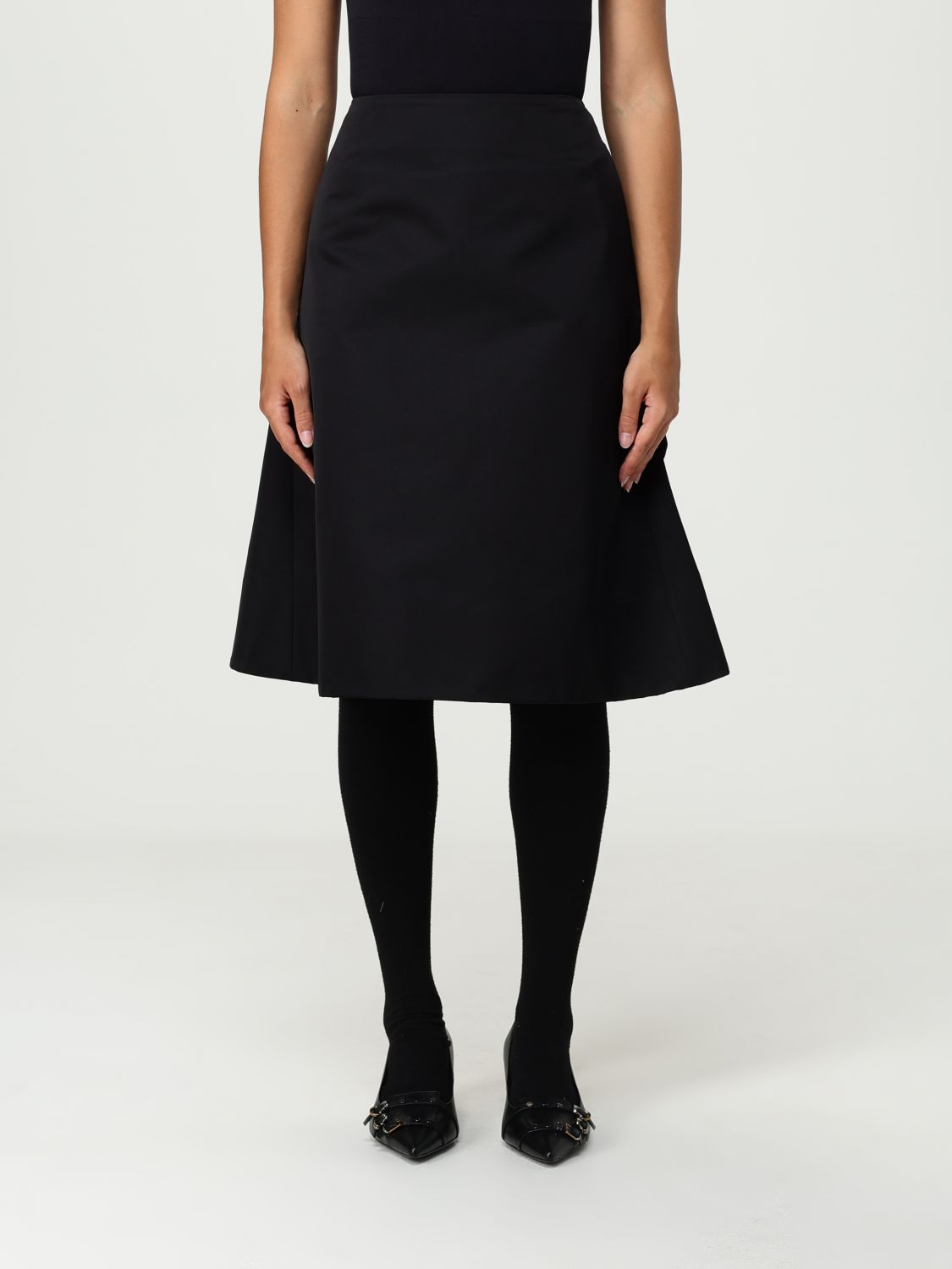 Skirt Woman color Black