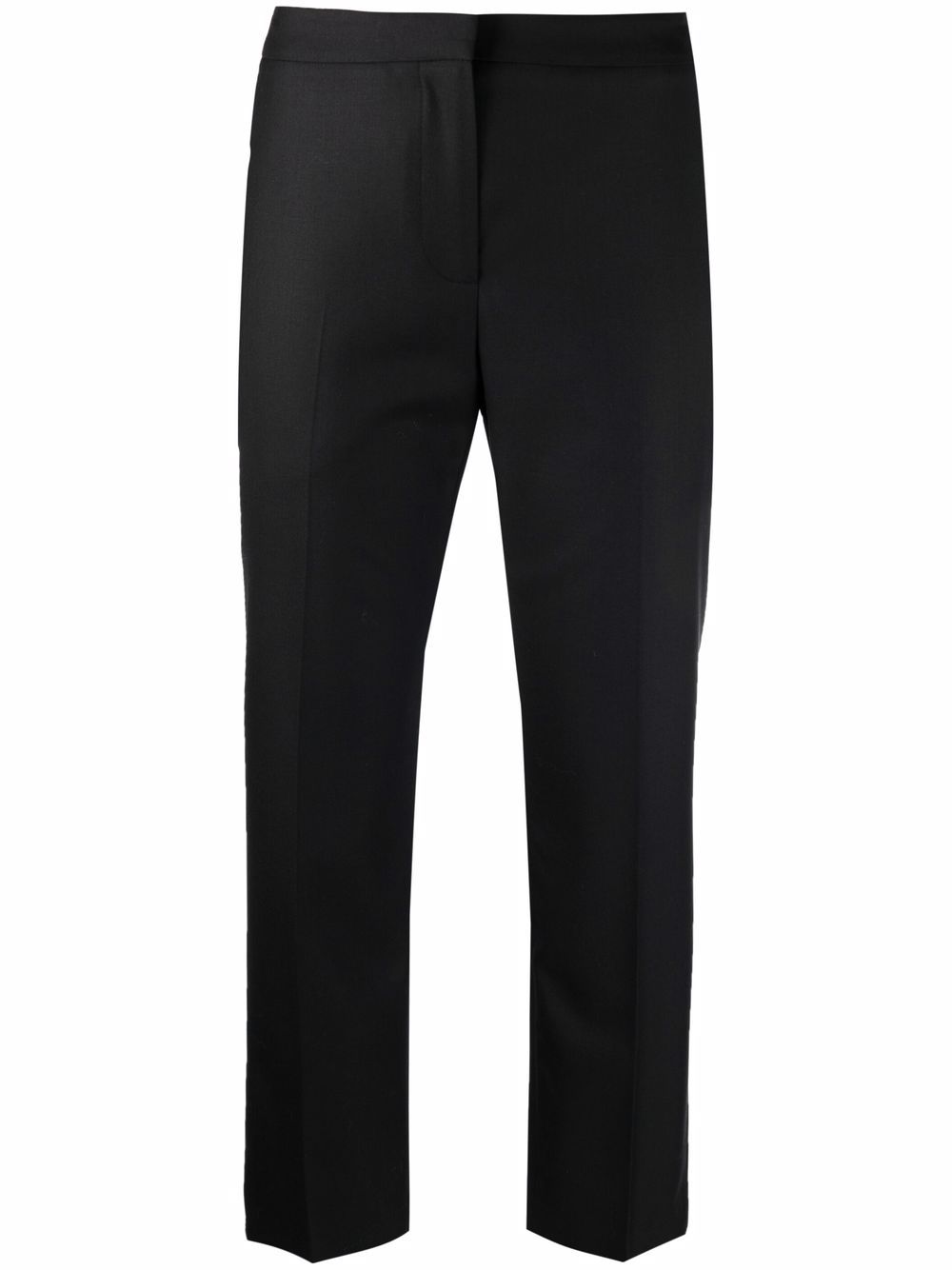 Tailored cropped trousers - Black