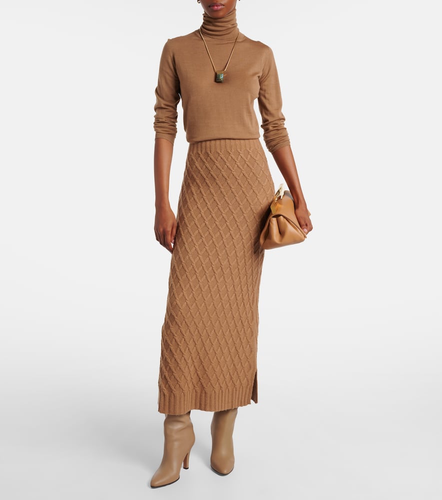 Saluto virgin wool turtleneck sweater