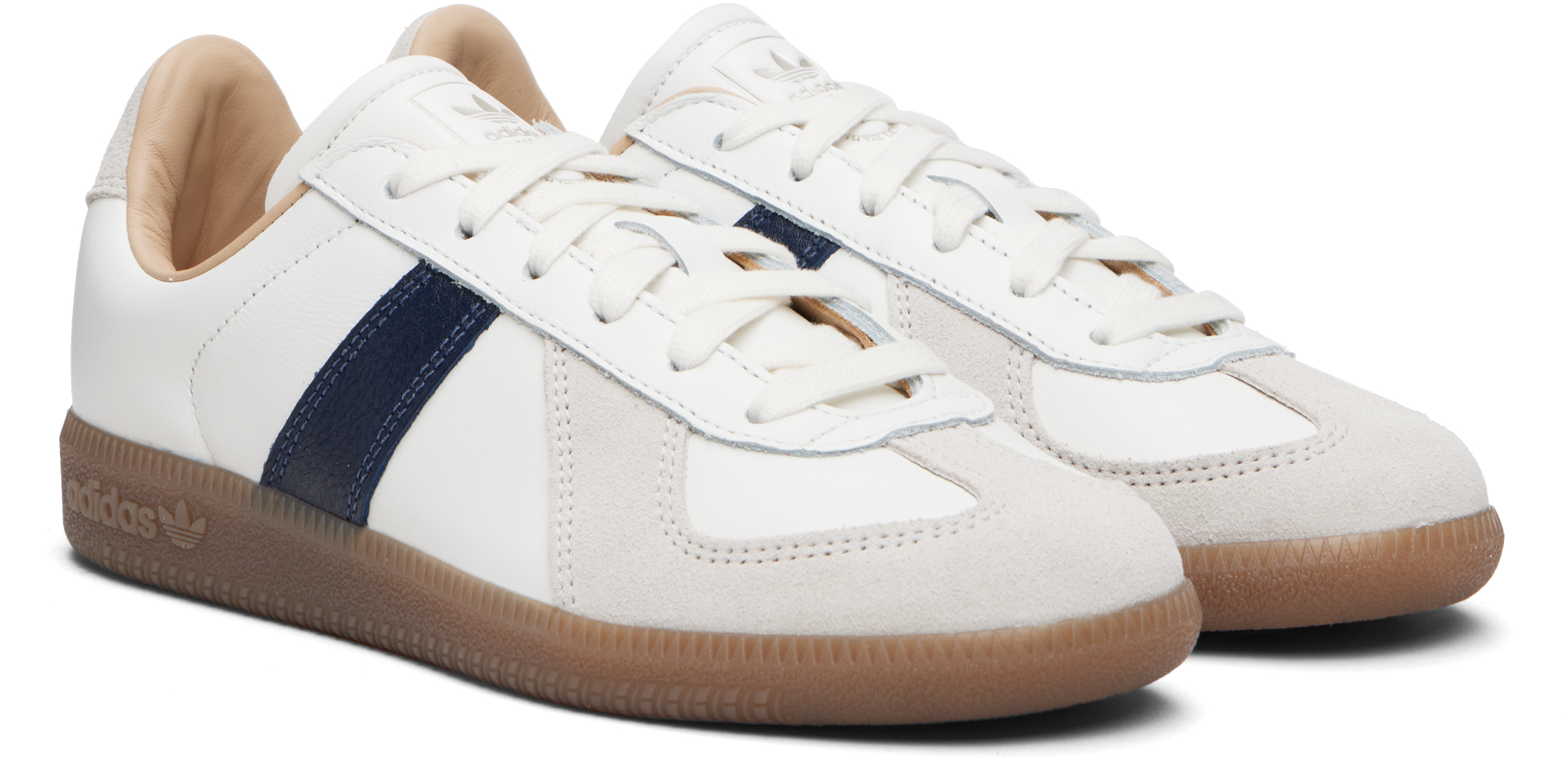 White BW Army Sneakers