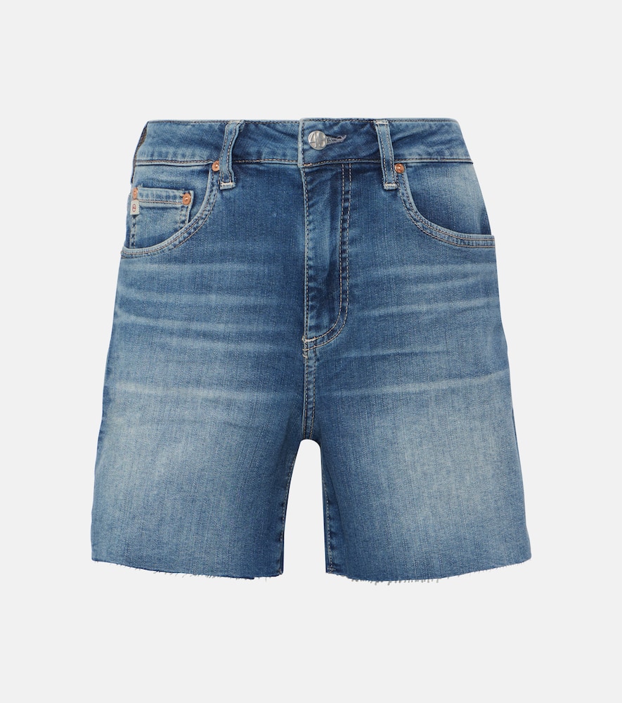 Ex-Boyfriend high-rise denim shorts
