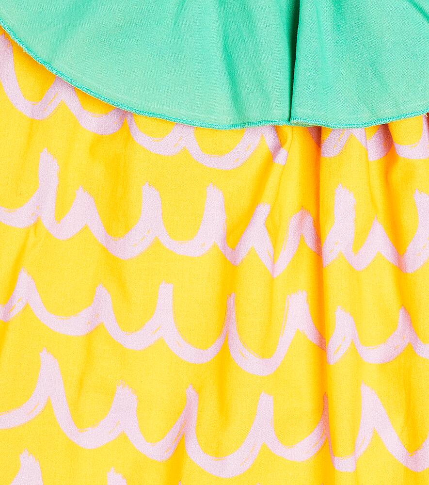 Stella McCartney Kids Pineapple cotton dress