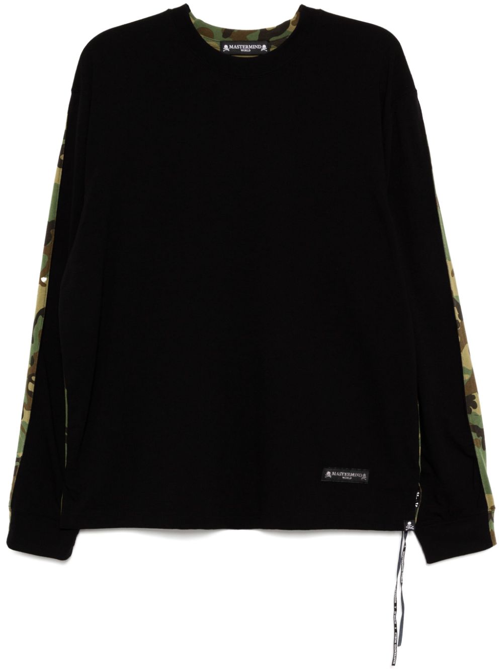 Camouflage-print T-shirt - Black
