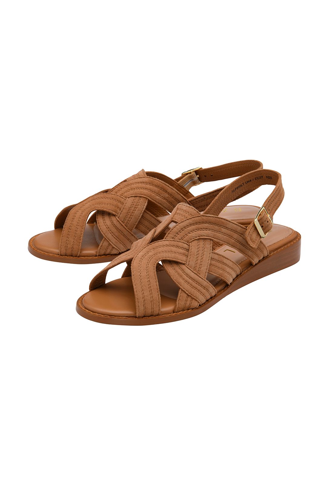 Ravel 'waren' Leather Ankle-Strap Sandals In Tan