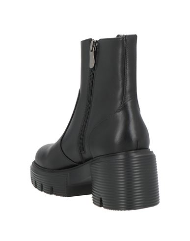 Woman Ankle boots Black Size 11 Leather