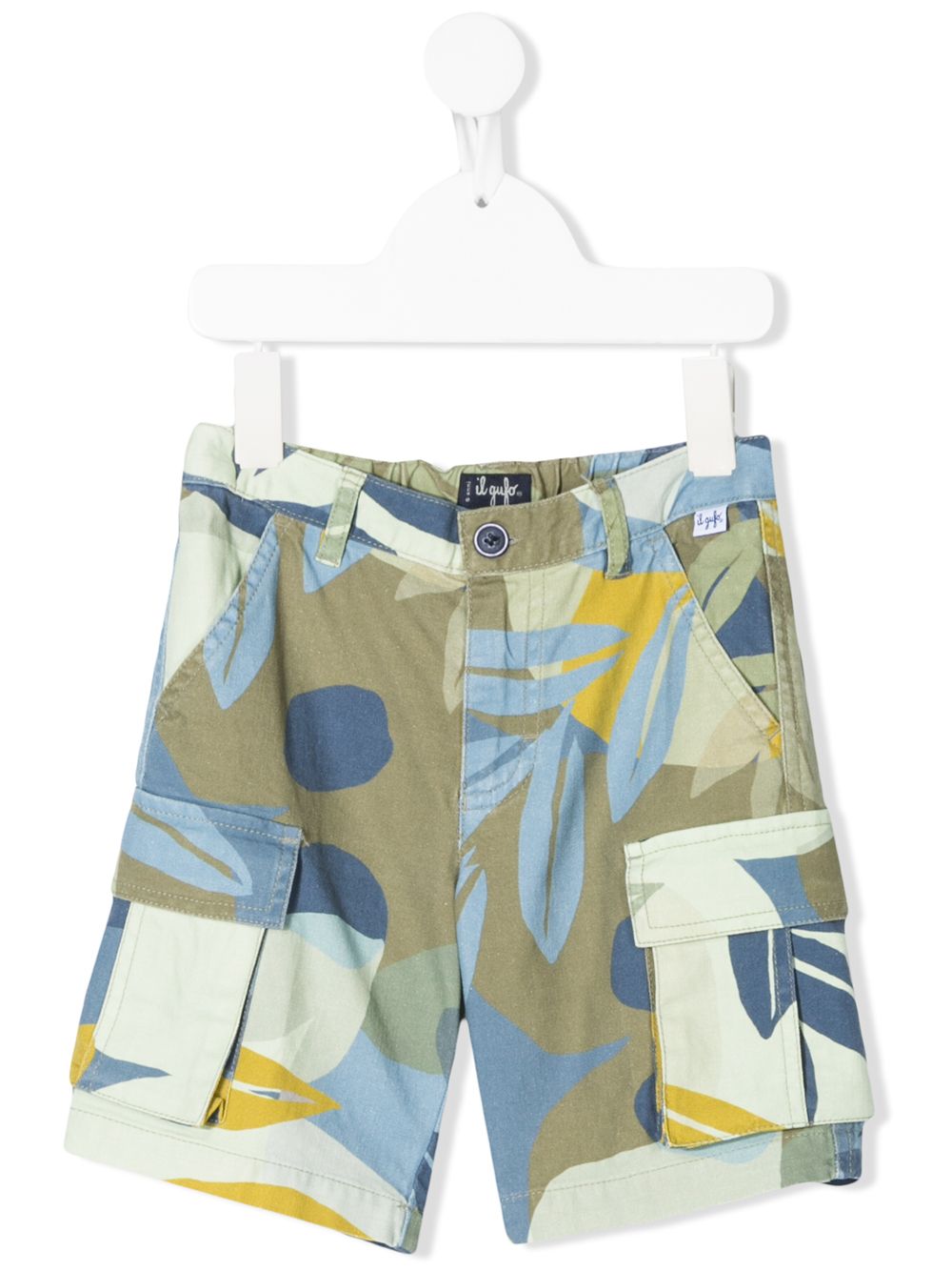 Cargo bermuda shorts - Green