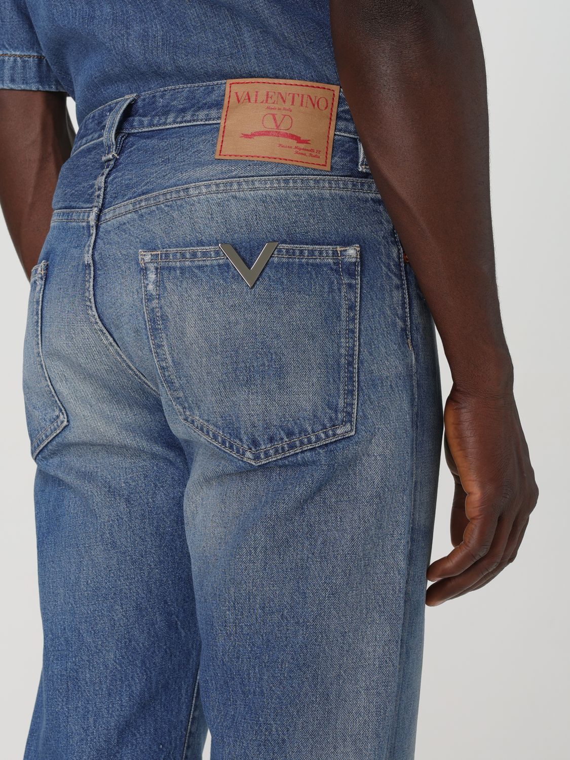 Jeans Men color Denim