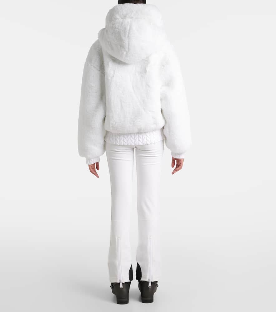Indira reversible faux fur ski jacket