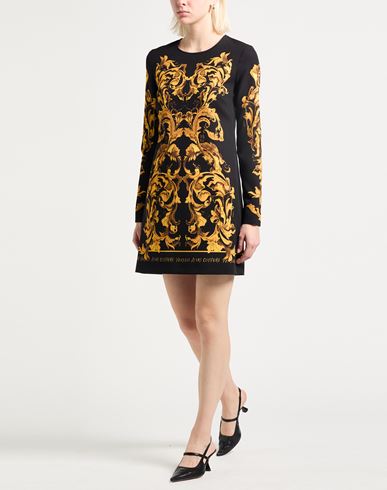 Woman Mini dress Black Size 2 Polyester, Elastane